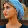 BÉRET GRIS À POMPON – Image 2