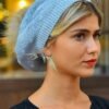 BÉRET GRIS À POMPON – Image 3