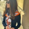 FOULARD CARRÉ FILIPPA ORANGE